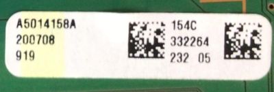 KIT PARA TV SONY / MAIN A-5014-158-A / A-5014-158-A / A5014158A 154  / FUENTE 1-006-402-11 / AP-P502AM / 100640211 / 00021905-00 / T-CON 6871L-6385A 6870C-0848A / LE650PQL (HN)(A1) / MODELO XBR-65A8H / XBR65A8H - Imagen 5